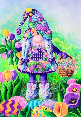 Easter Gnome 2021 By Diane Phalen