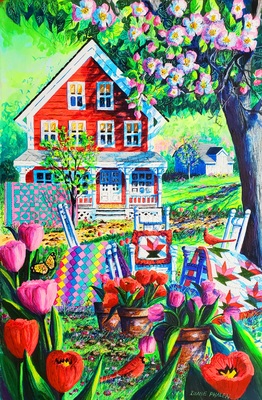 Spring Joy By Diane Phalen Added To Fine Art America